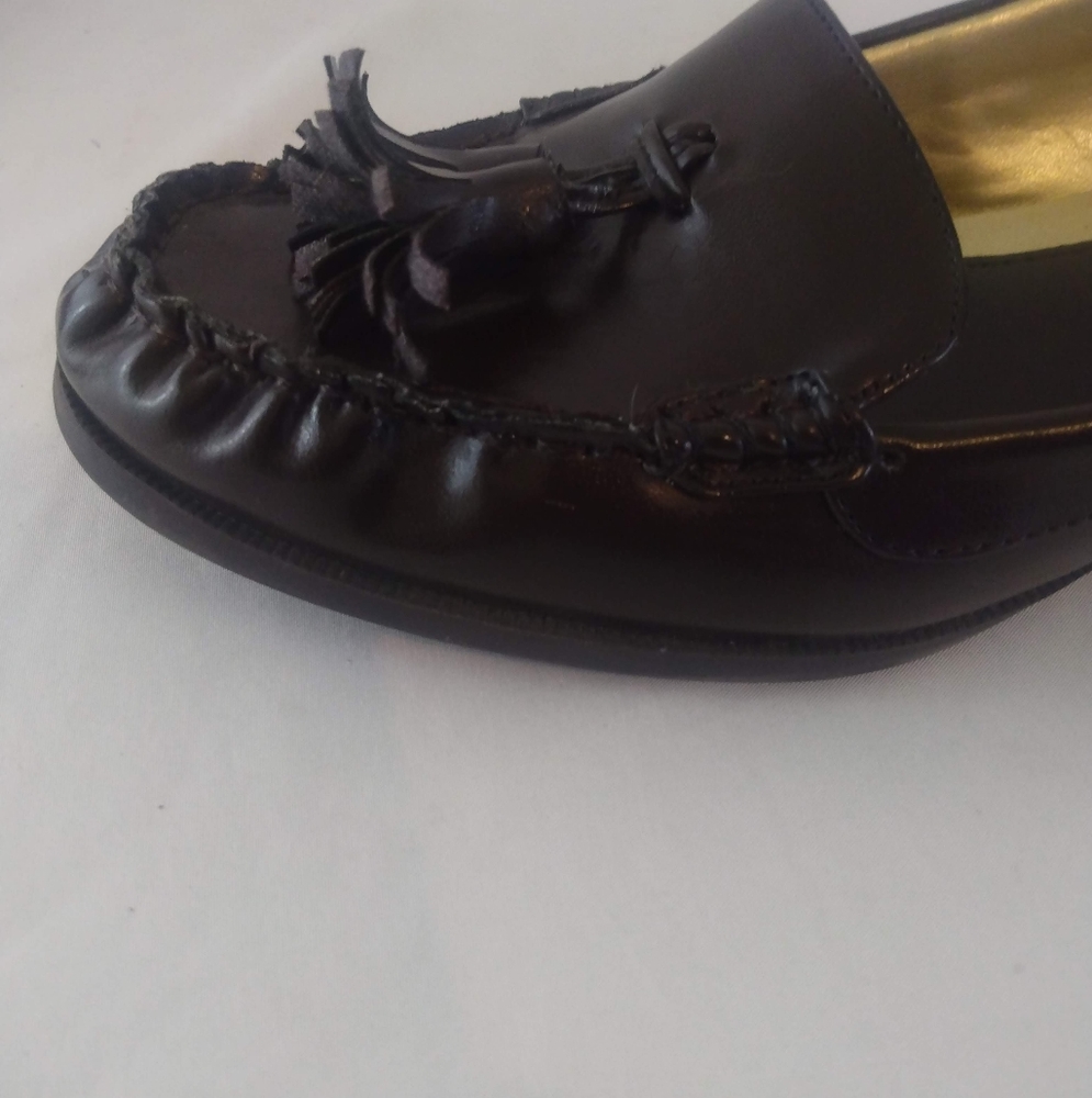 Chaps Patsy Brown Tassel Loafer - image 3